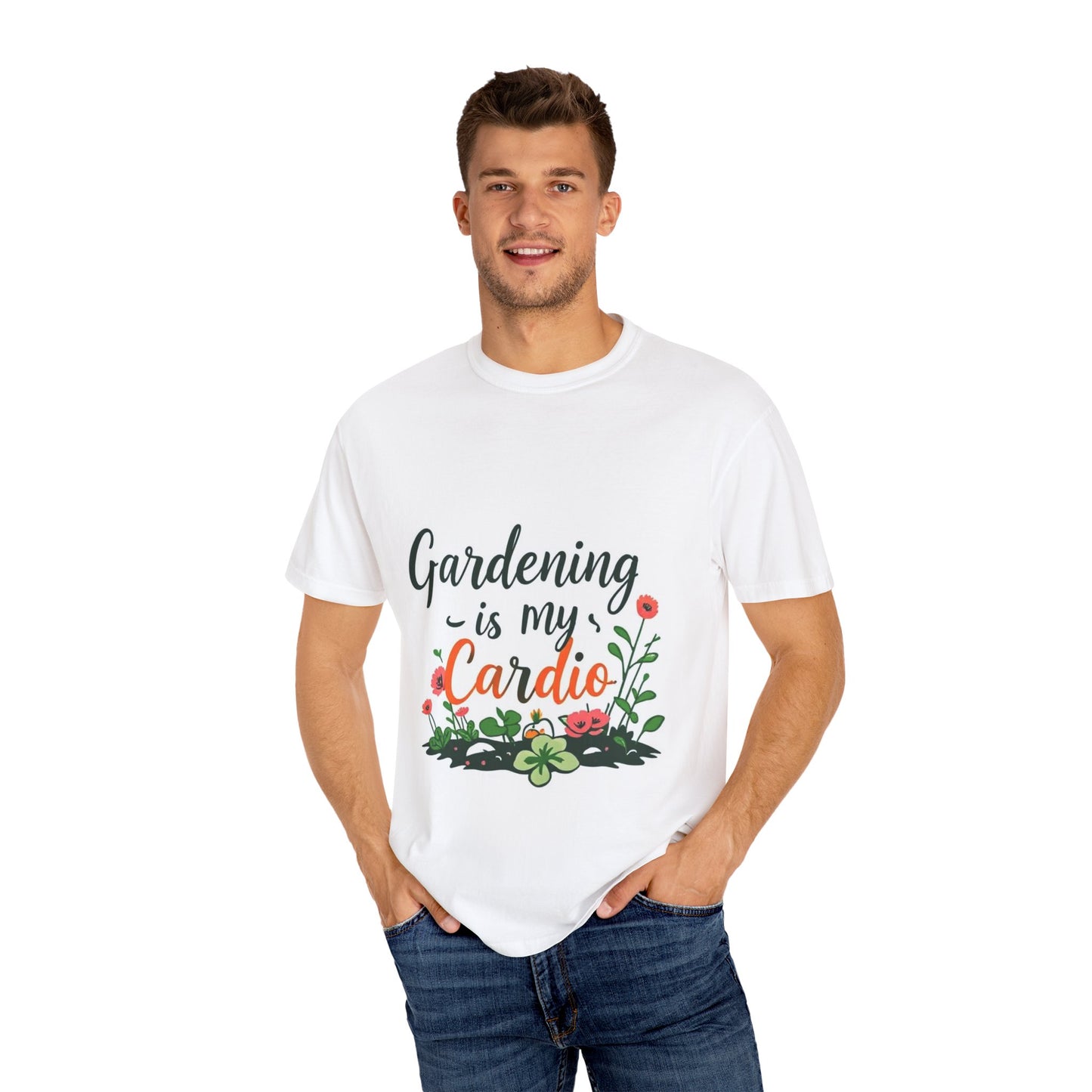 My Workout Is My Garden: Gardening Is My Cardio - Premium Cotton Shirt