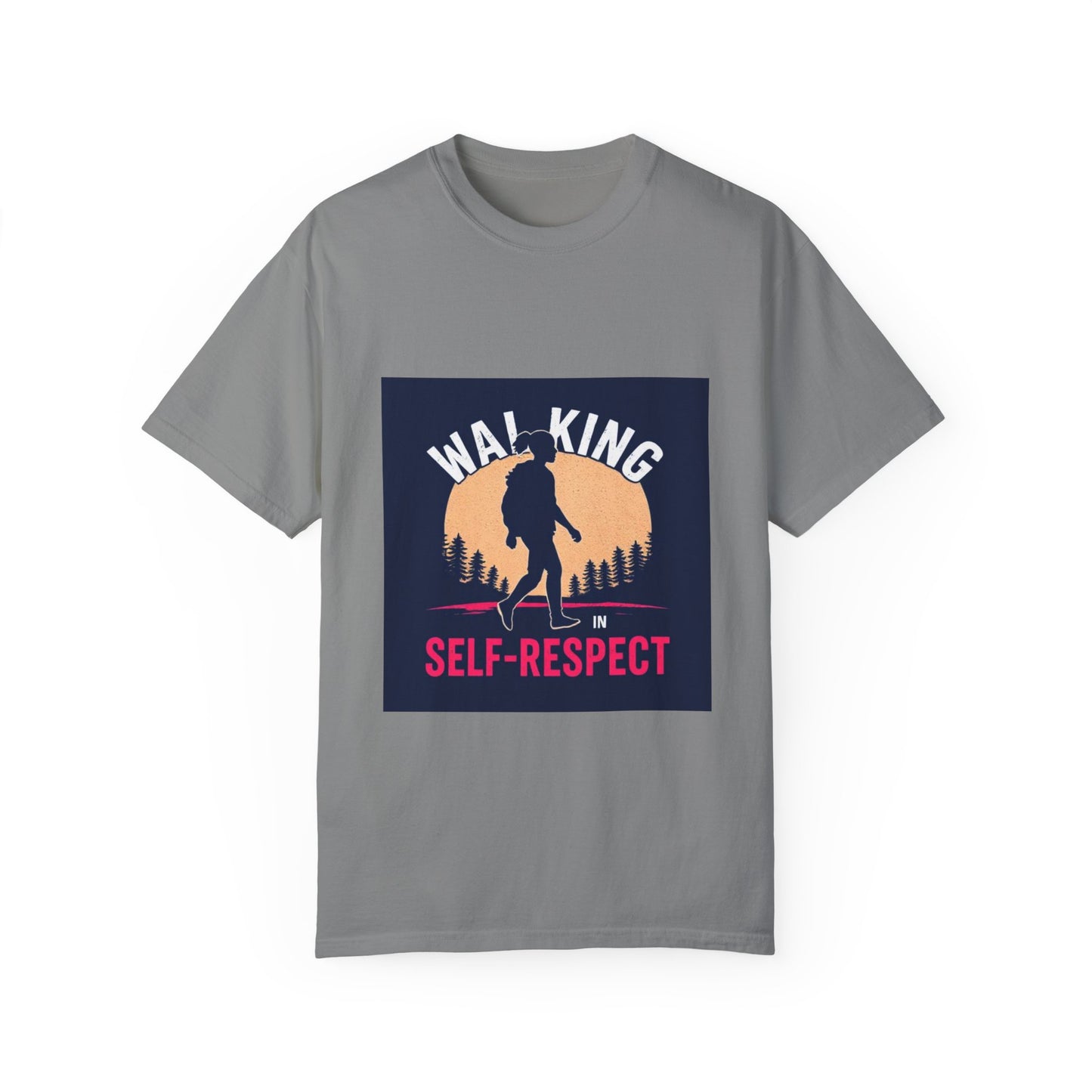 Walking Self Respect T-Shirt: Stride with Confidence, Wear Your Worth.