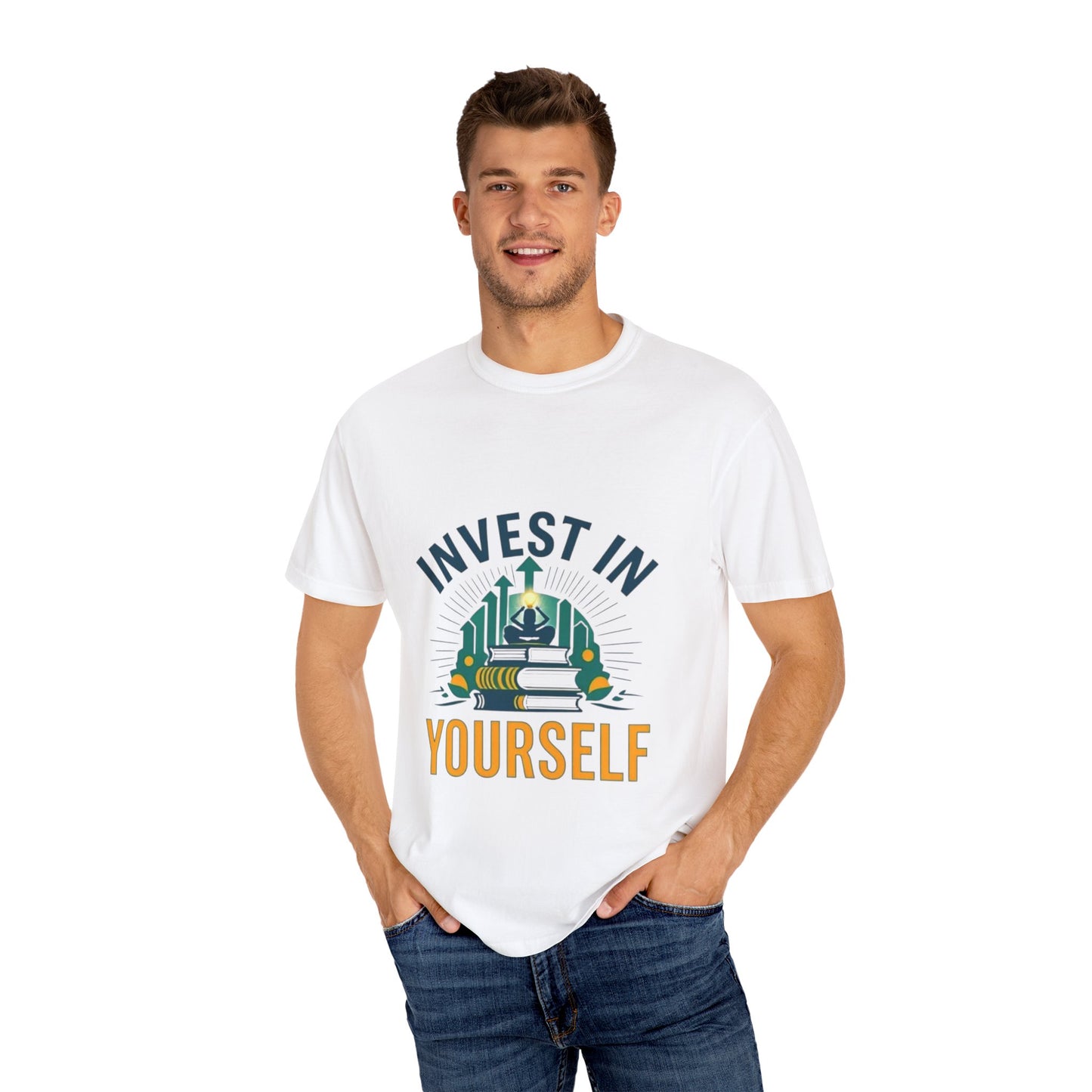 Invest In Yourself T-Shirt - Prioritize Self-Growth & Personal Development