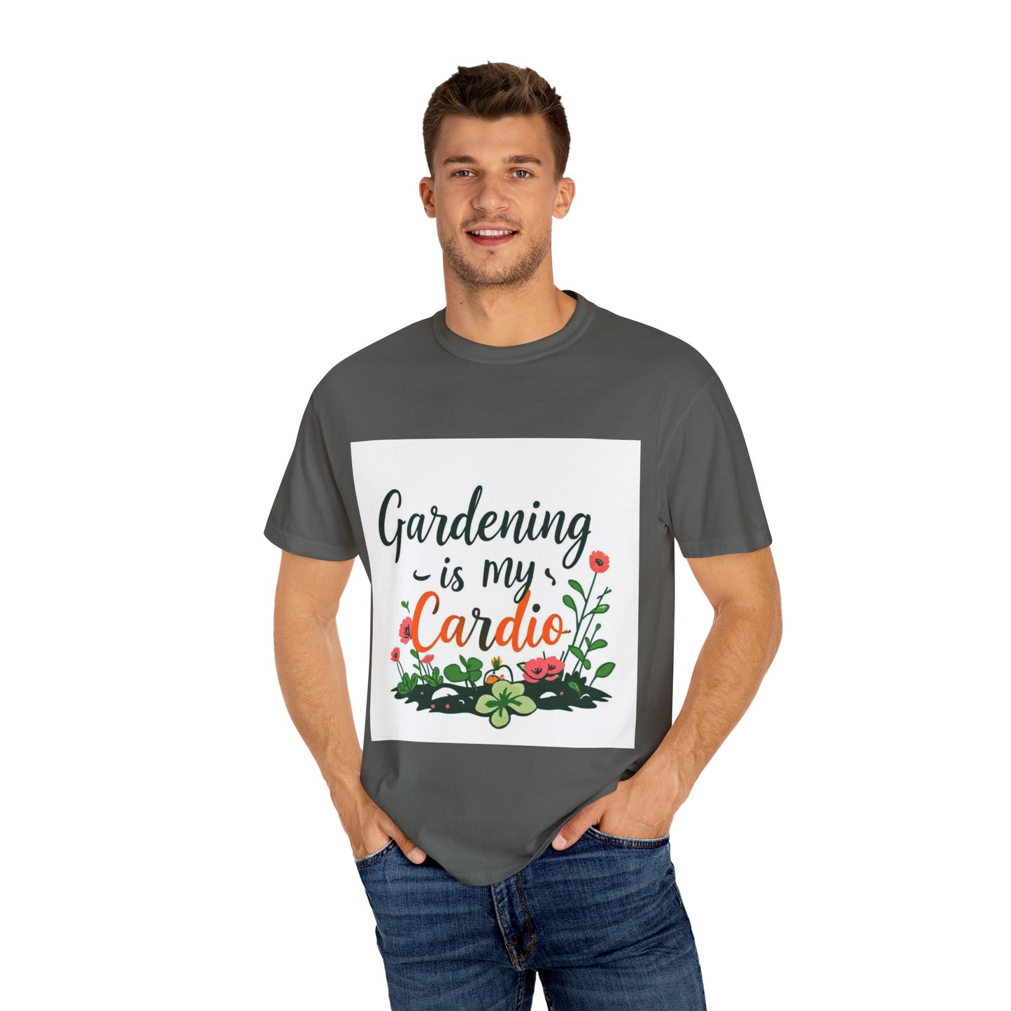 My Workout Is My Garden: Gardening Is My Cardio - Premium Cotton Shirt