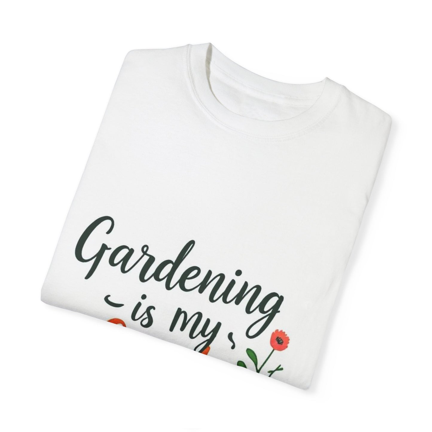 My Workout Is My Garden: Gardening Is My Cardio - Premium Cotton Shirt