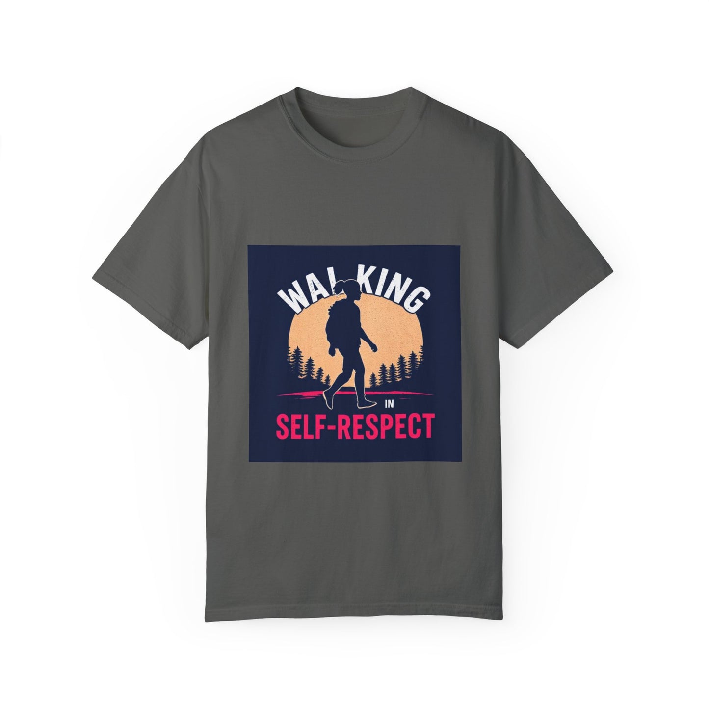 Walking Self Respect T-Shirt: Stride with Confidence, Wear Your Worth.