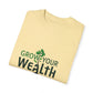 Grow Your Wealth, Grow Your Life T-Shirt - Manifest Financial Abundance & Positive Mindset