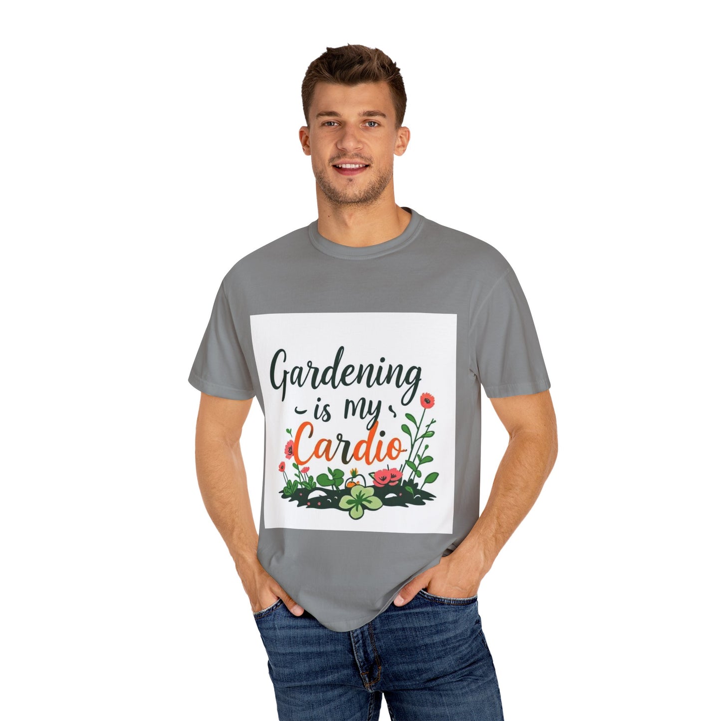 My Workout Is My Garden: Gardening Is My Cardio - Premium Cotton Shirt